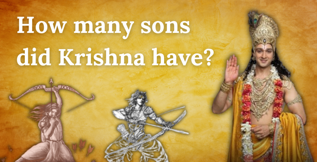 How many sons did Krishna have? - vrindavanrasamrit
